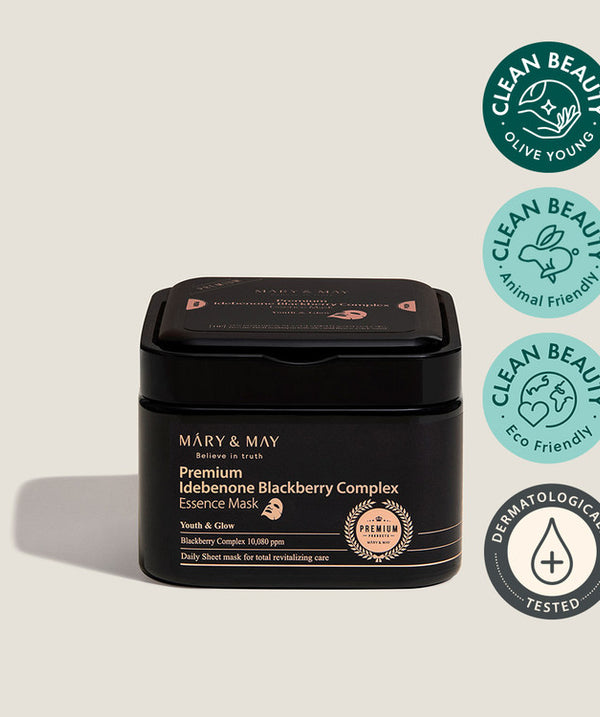 Mary&May - Premium Idebenon Blackberry Complex Essence Mask