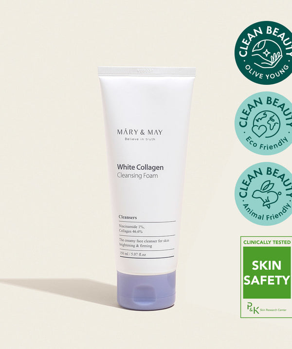 Mary&May - White Collagen Cleansing Foam