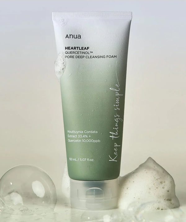 Anua - Heartleaf Quercetinol Pore Deep Cleansing Foam