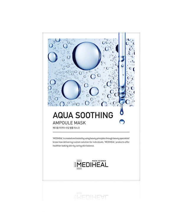 MEDIHEAL - Aqua Soothing Ampoule Mask