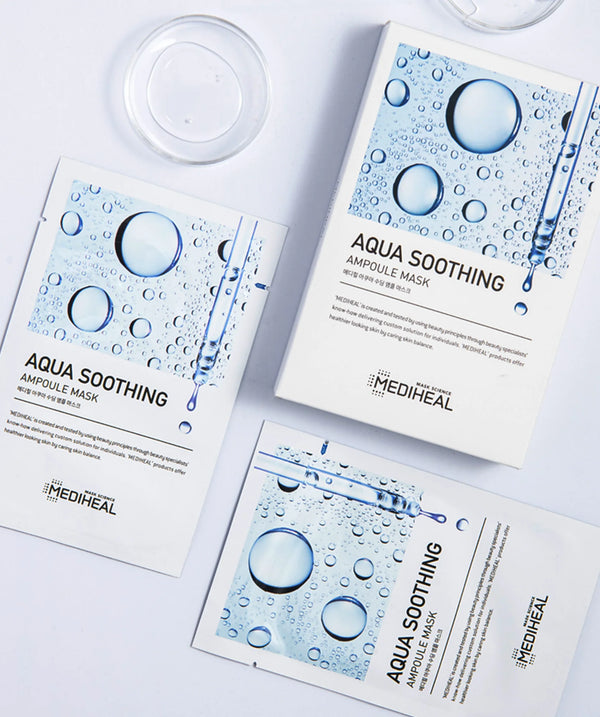 MEDIHEAL - Aqua Soothing Ampoule Mask