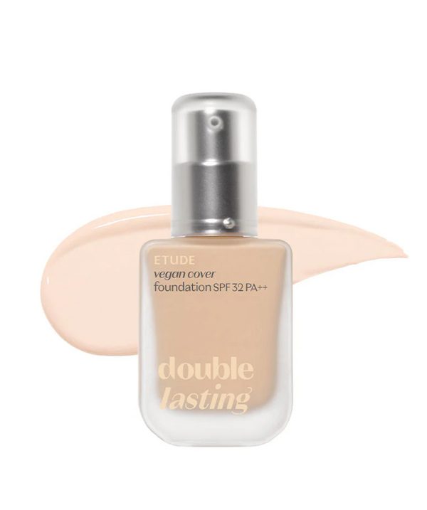 ETUDE House - Double Lasting Vegan Cover Foundation SPF32/PA++  1.05 oz./30g