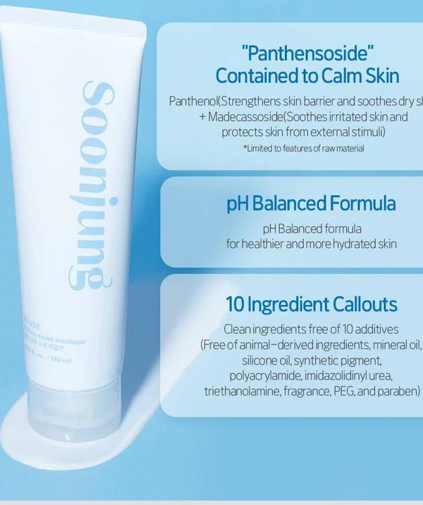 ETUDE Soonjung 10 Free Moist Emulsion 130ml