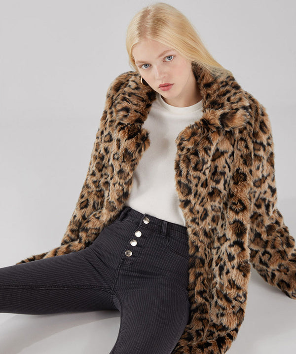 Snakeskin print sweatshirt