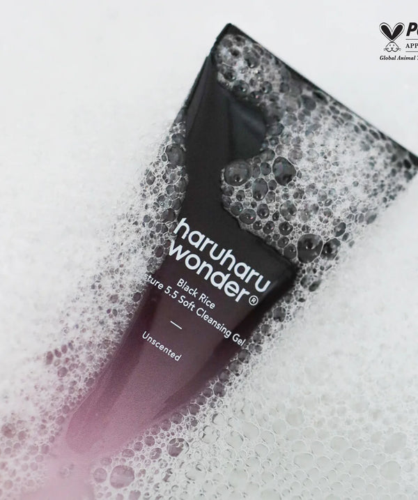 haruharu wonder black rice moisture 5.5 soft cleansing gel_100ml