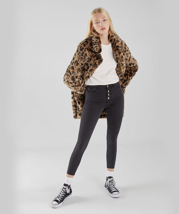 Snakeskin print sweatshirt