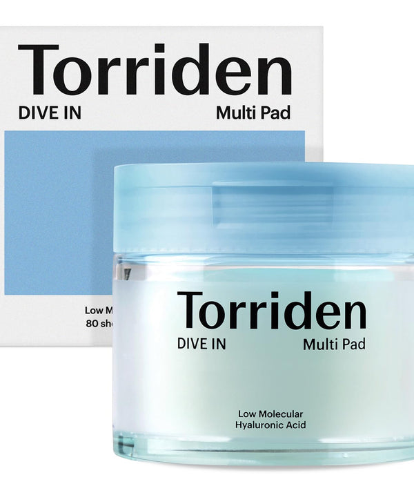 Torriden DIVE-IN Low Molecular Hyaluronic Acid Multi Pad 80pcs