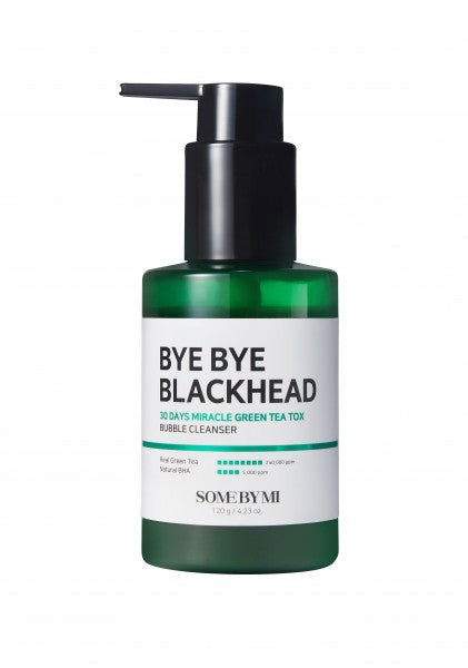 SOME BY MI - Bye Bye Blackhead 30 Days Miracle Green Tea Tox Bubble Cleanser