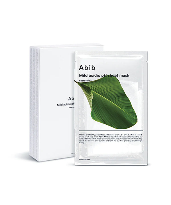 Abib - Mild Acidic pH Sheet Mask Heartleaf Fit