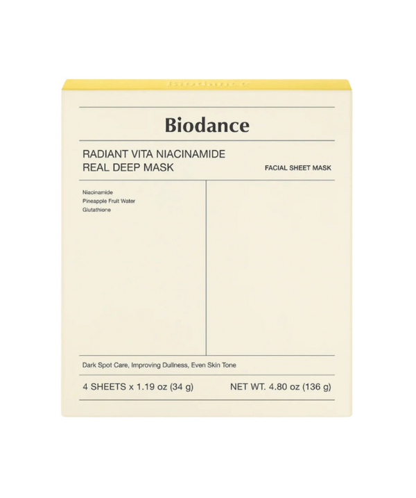 Biodance - Radiant Vita Niacinamide Real Deep Mask