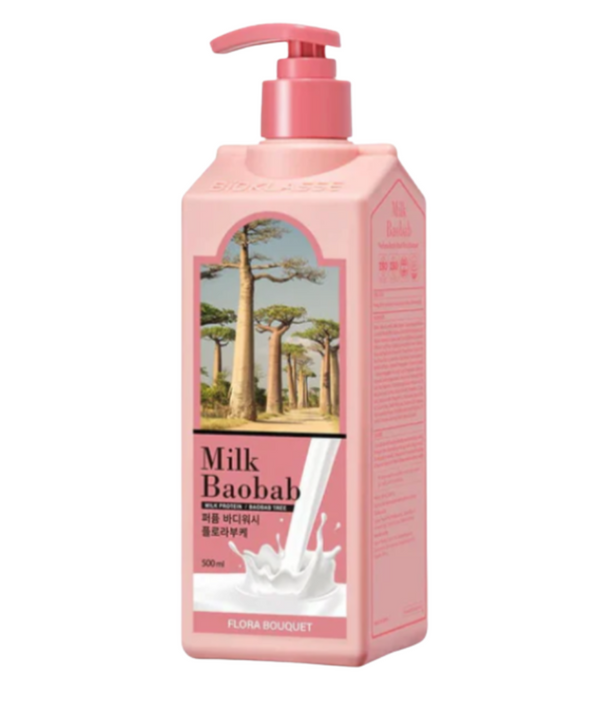 BIOKLASSE - Milk Baobab Perfume Body Wash Flora Bouquet