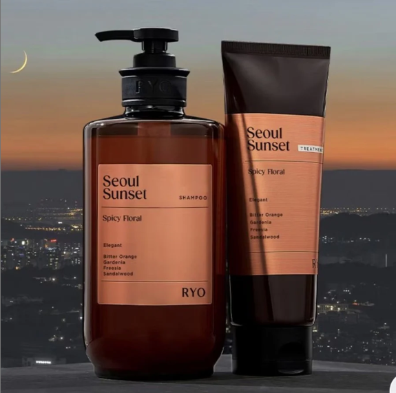 RYO Seoul Sunset Spicy Floral Shampoo 585mL