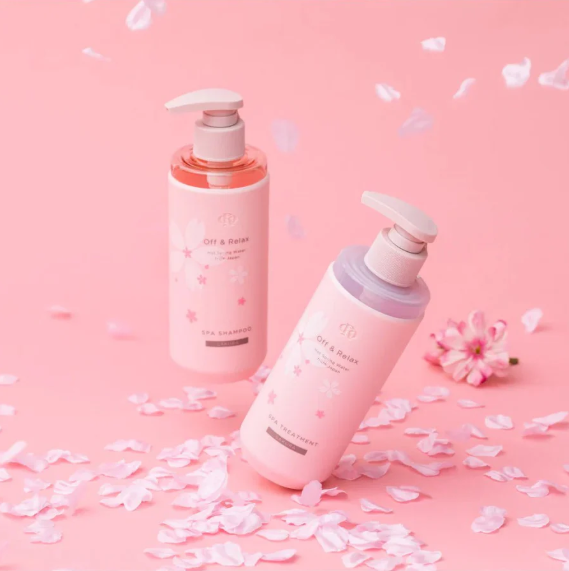 Off & Relax Sakura Hair Set