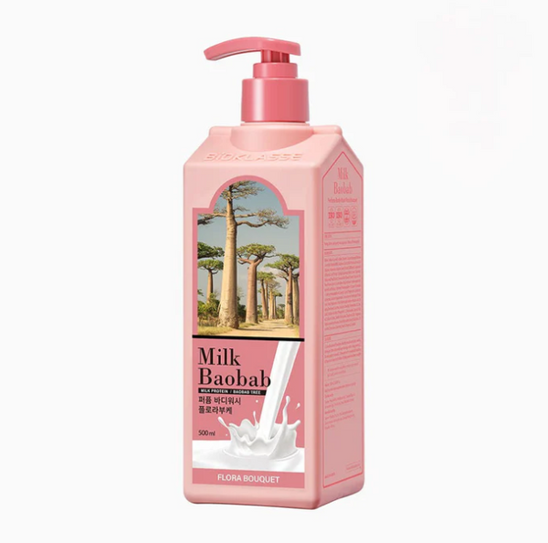 BIOKLASSE - Milk Baobab Perfume Body Wash Flora Bouquet