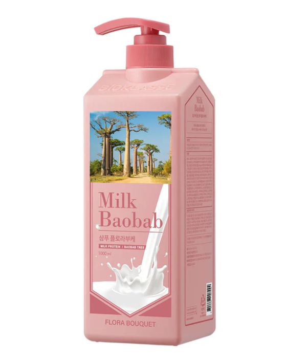 BIOKLASSE - Milk Baobab Perfume Shampoo Flora Bouquet