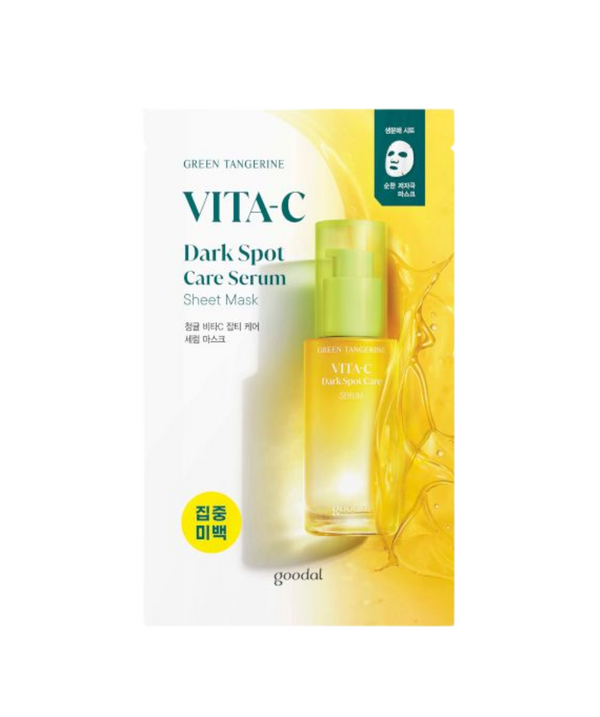 Goodal - Green Tangerine Vita-C Dark Spot Care Serum Sheet Mask