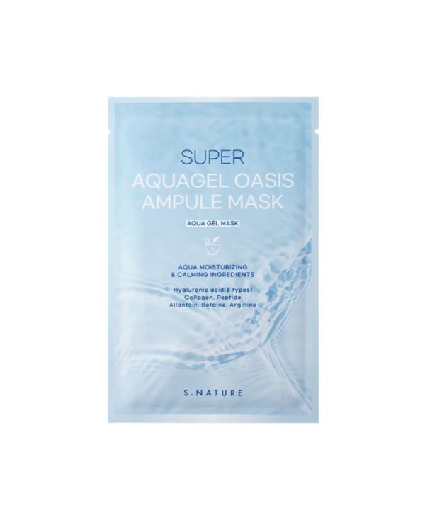 S.NATURE - Super Aquagel Oasis Ampule Mask Aqua Gel Mask