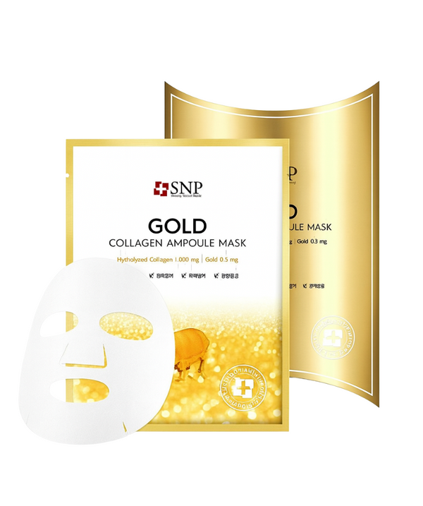 SNP Gold Collagen Moisture Ampoule Mask
