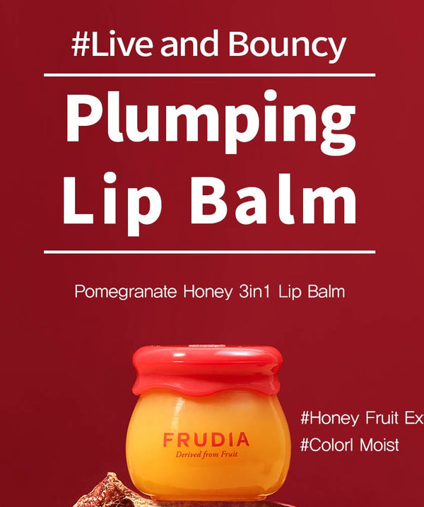 Frudia - Pomegranate Honey 3 in 1 Lip Balm 10mL