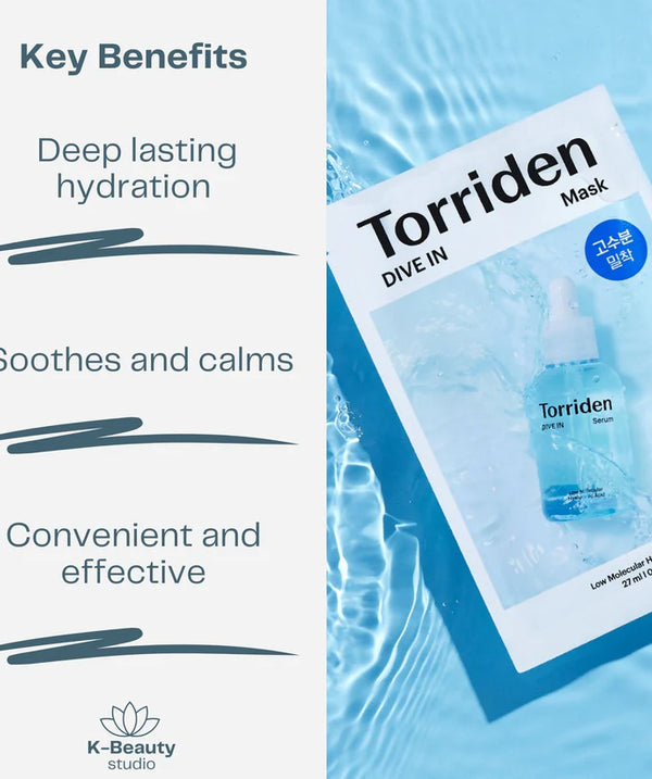 Torriden Dive In Hyaluronic Acid Mask Set (10-pack)