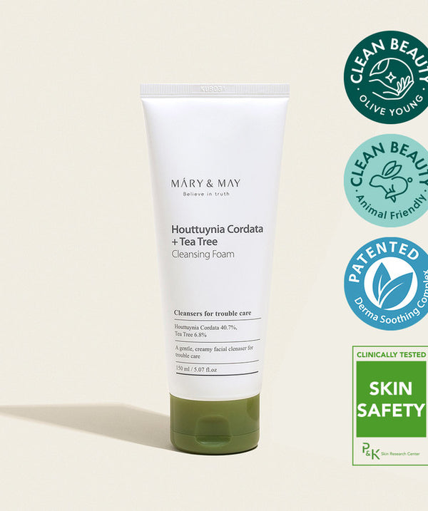 Mary&May Houttuynia Cordata+Tea Tree Cleansing Foam 150ml