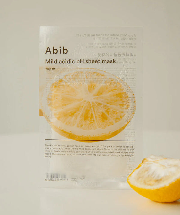 Abib - Mild Acidic pH Sheet Mask Yuja fit