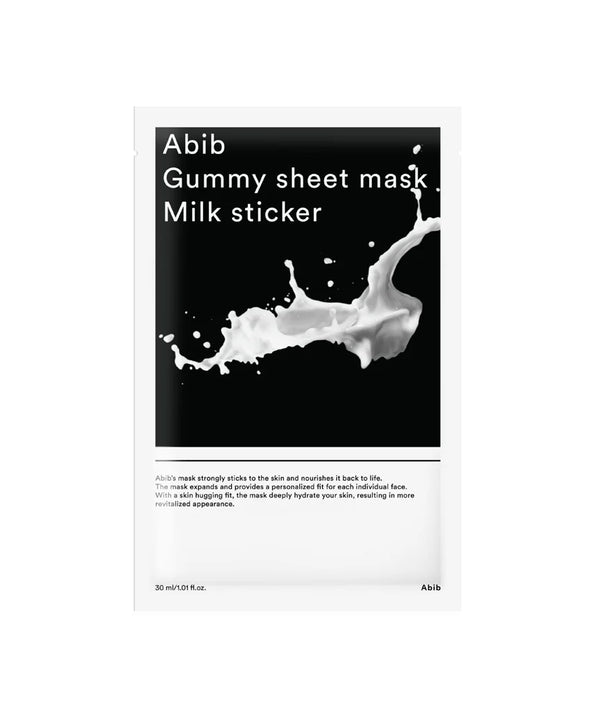 Abib - Gummy Sheet Mask Milk Sticker