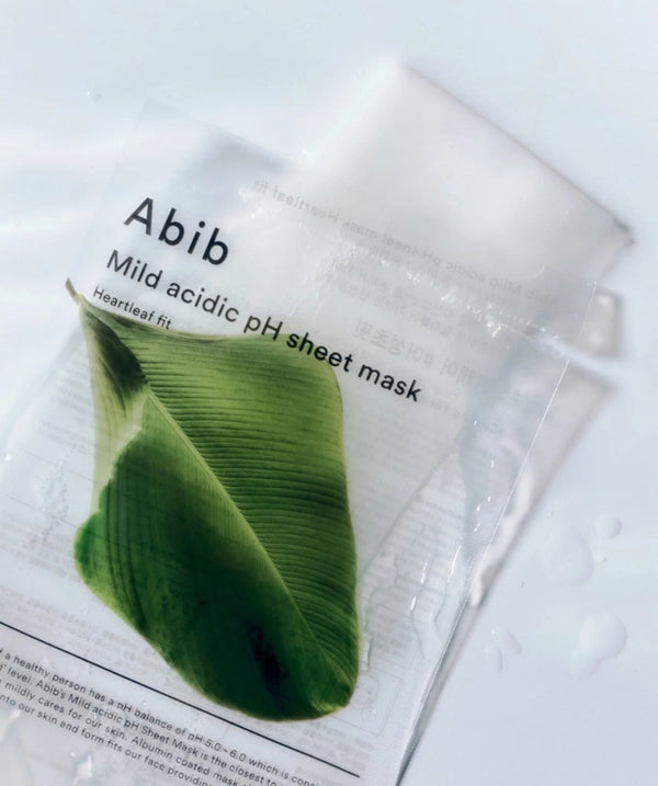 Abib - Mild Acidic pH Sheet Mask Heartleaf Fit