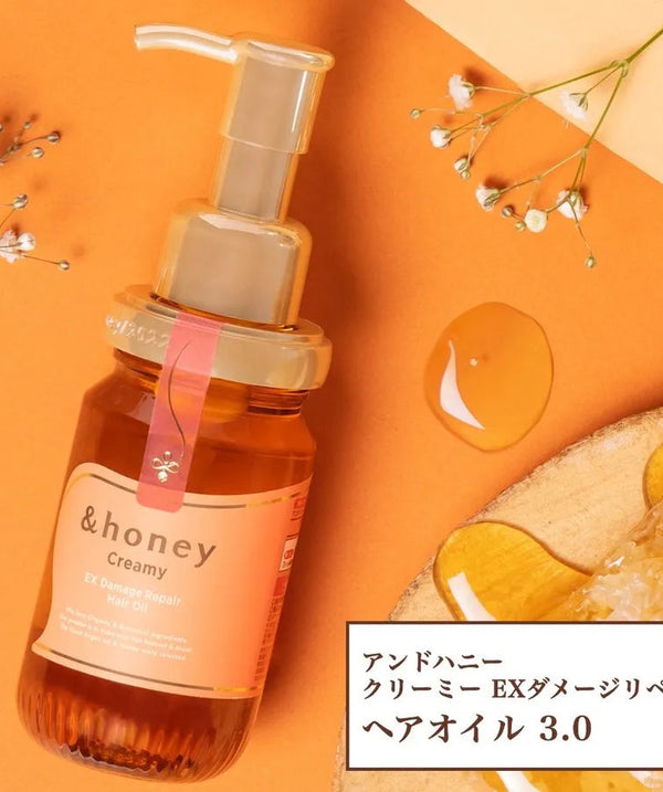 &Honey Creamy EX Damage Repair Hair Oil 100ml