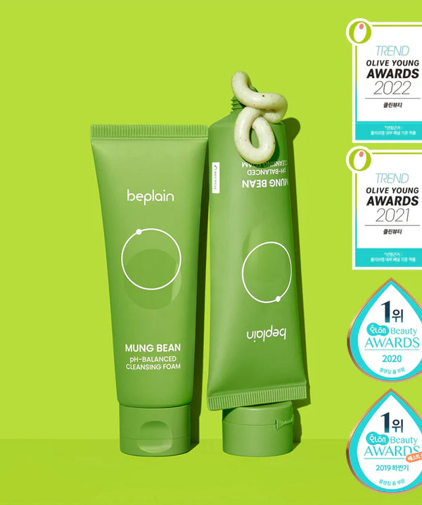 beplain - Mung Bean pH-Balanced Cleansing Foam