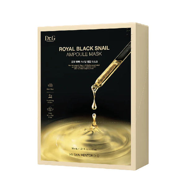 DR.G - Royal Black Snail  Ampoule Mask