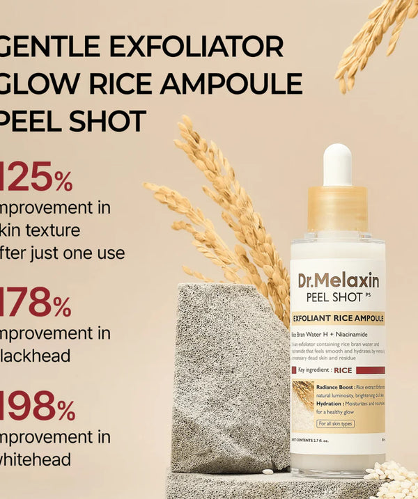 Dr.Melaxin - Peel Shot Glow White Rice Ampoule