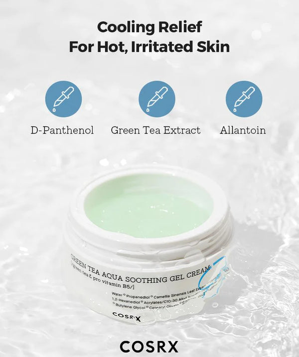 COSRX - Hydrium Green Tea Aqua Soothing Gel Cream