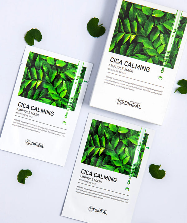 MEDIHEAL Cica Calming Ampoule Mask