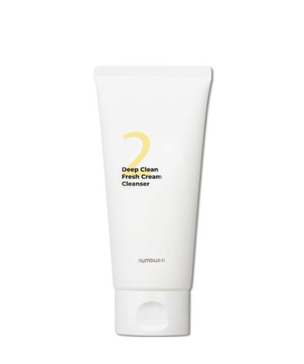 numbuzin - 2 Deep Clean Fresh Cream Cleanser
