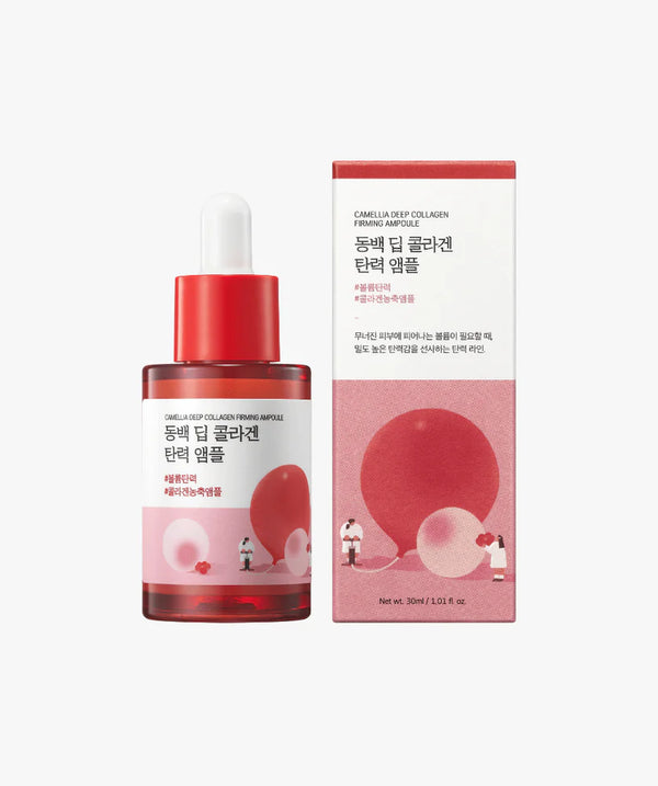 ROUND LAB Camellia Deep Collagen Firming Ampoule 30ml