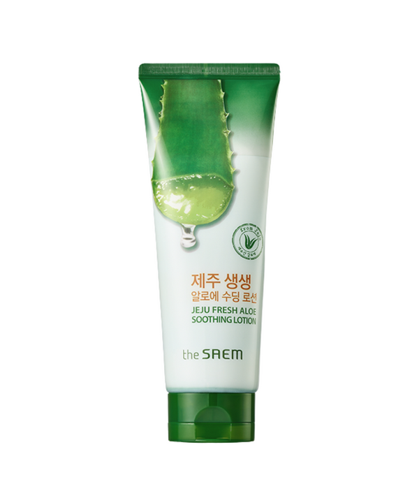 the SAEM - Jeju Fresh Aloe Soothing Lotion